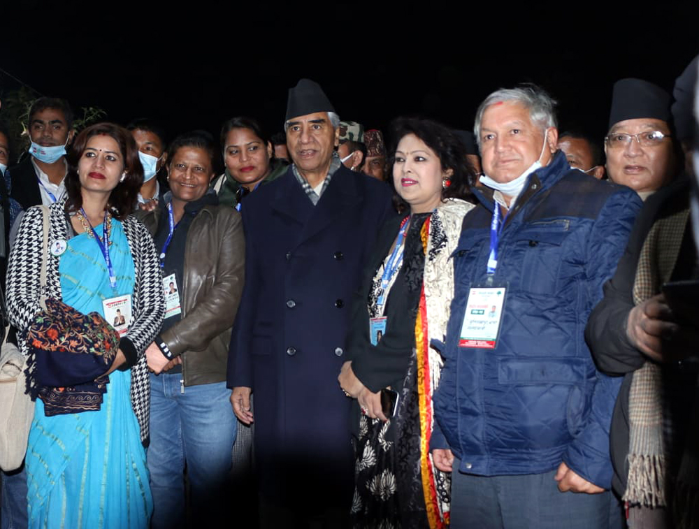कांग्रेस सभापतिमा पुनः शेरबहादुर देउवा