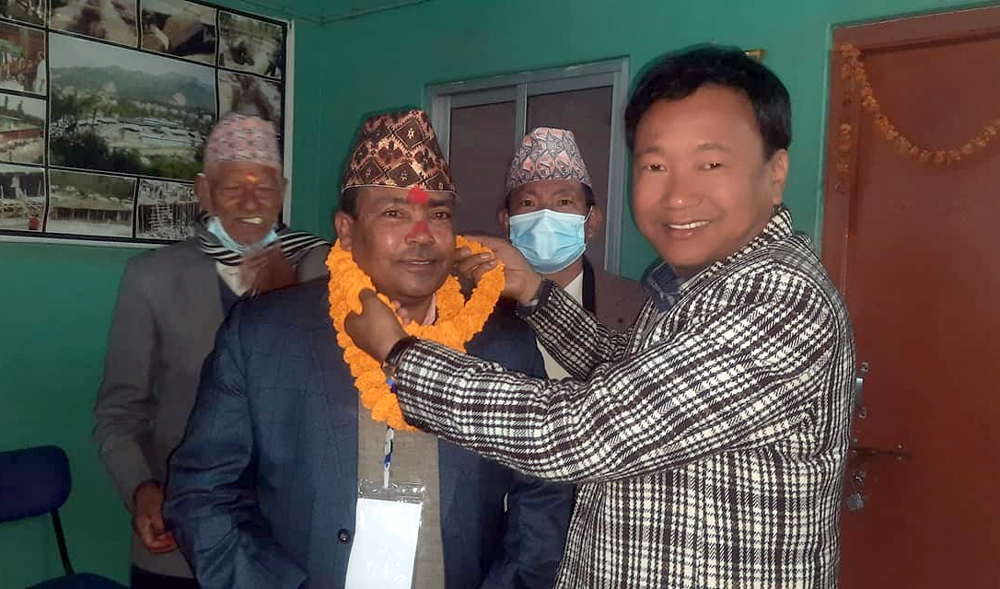 धरानको कृषि बजारमा पर्शुराम आए