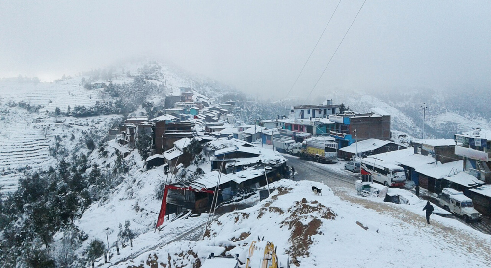ताप्लेजुङमा दोस्रोपटक हिमपात