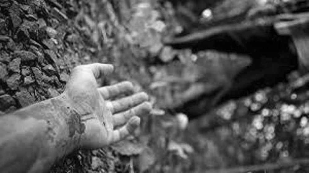 घाँस काट्ने क्रममा लडेर मृत्यु