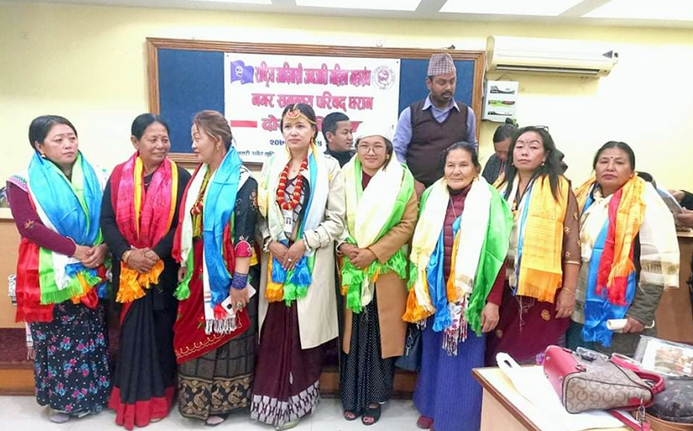 धरानको आदिवासी जनजाति महिलामा लहरुमाया जिमी
