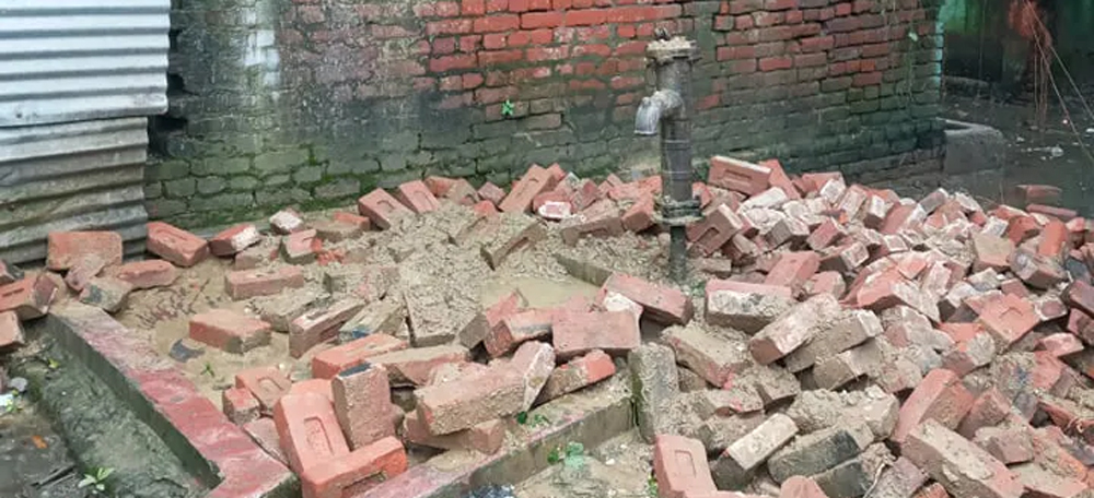 घरको पर्खालले किच्दा एकजनाको ज्यान गयो