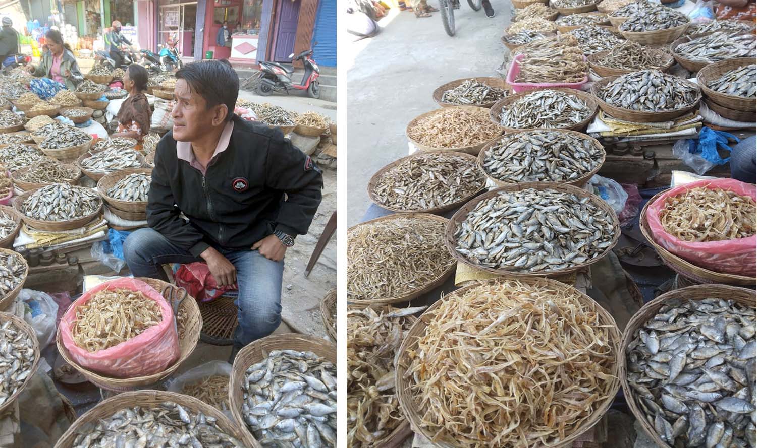 धरानमा जाडोमा फस्टायो सिद्राको व्यापार