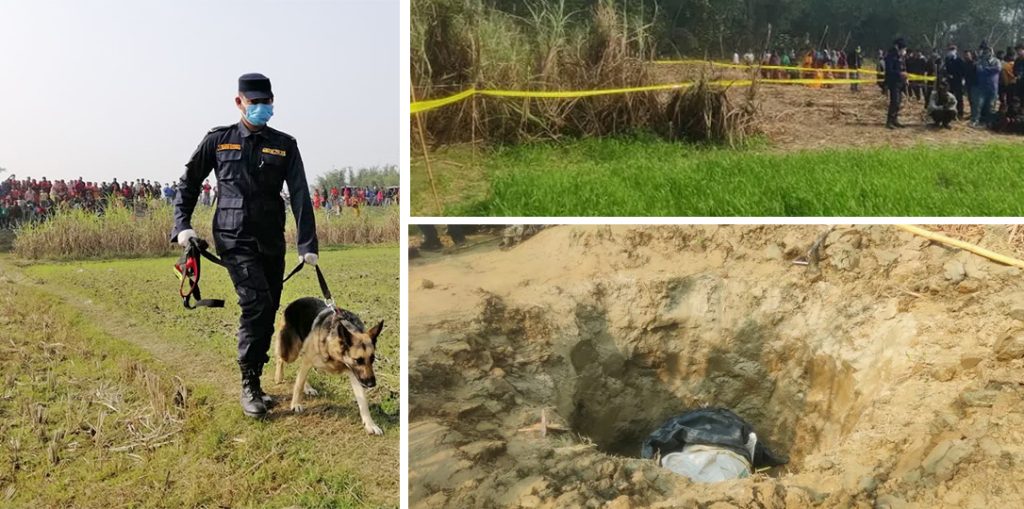 धरानका श्रेष्ठसँगै खाल्डोमा पुरिएका अर्काको पहिचान खुल्यो