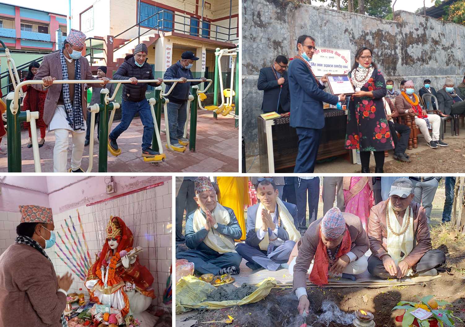 धरानको विजयपुरमा स्वास्थ्य सेवाको भवन बन्यो