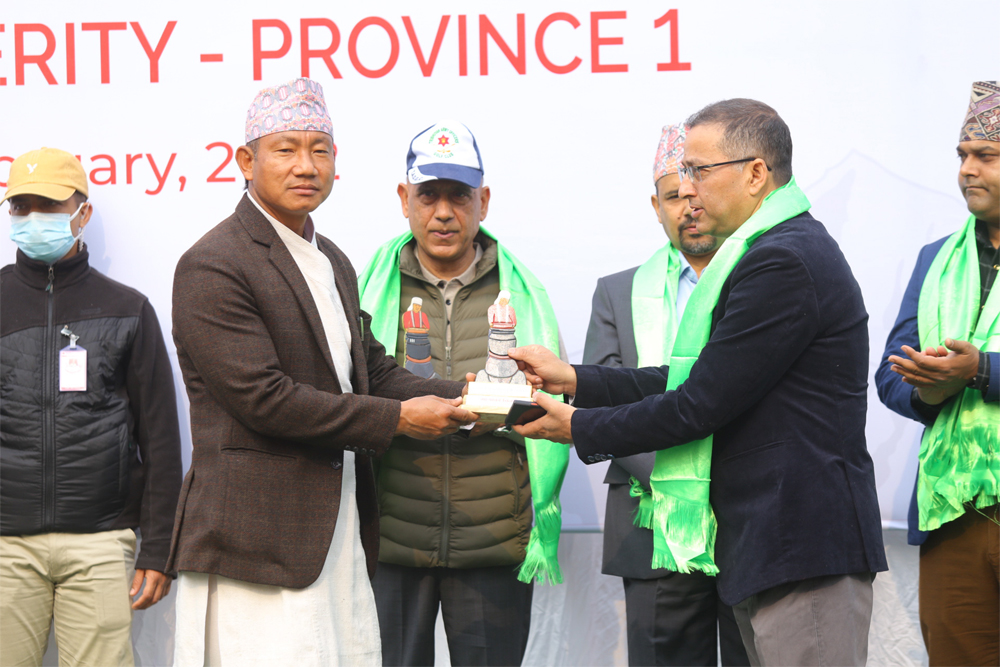 धरानमा गल्फ प्रतियोगिता शुरु