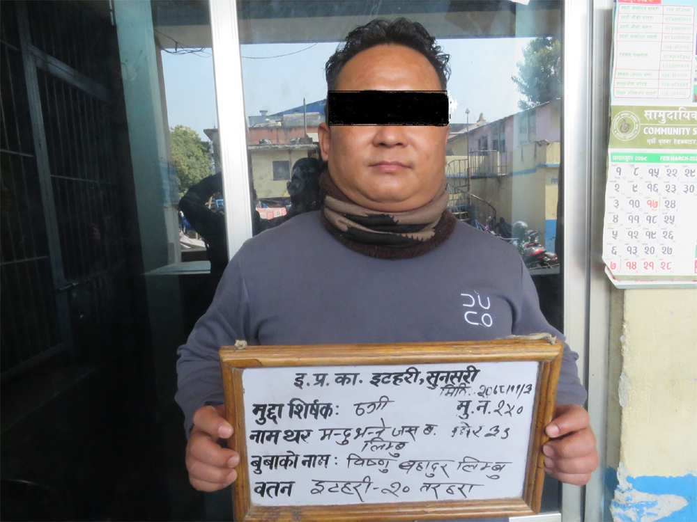 थुनामा परेका दाजुभाइ छुटाउने भन्दै ठगी