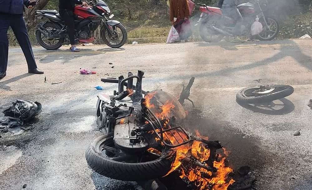 दुर्घटनामा प्रहरी हवल्दारको मृत्यु