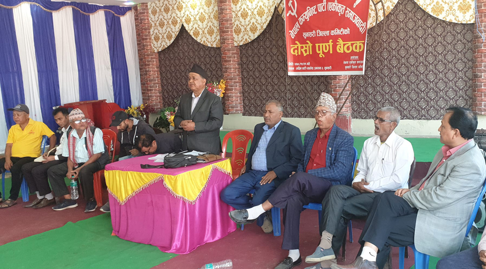 सुनसरीमा माधवको पार्टी एक्लै भिड्ने !