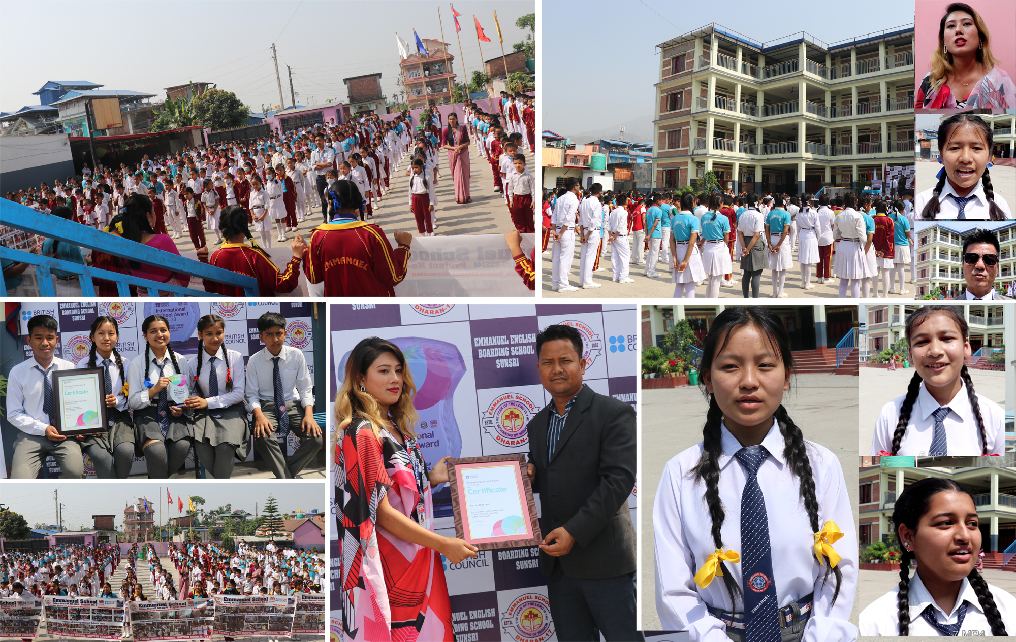 धरानको स्कुलले अन्तर्राष्ट्रिय अवार्ड जितेपछि…