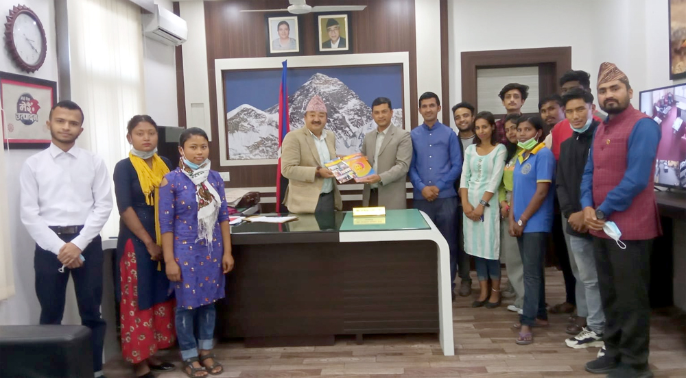 प्रदेश १ को नाम सगरमाथा राख्न प्राज्ञिक विद्यार्थीको माग