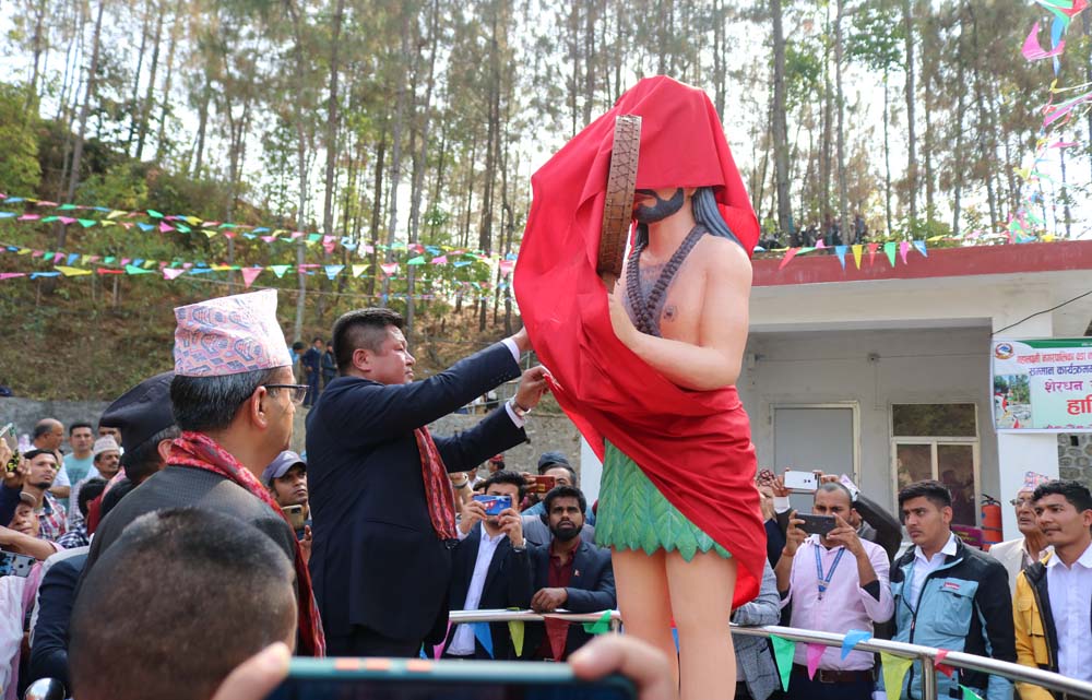 चुनावी बाचा पूरा, २ करोड ८३ लाख बढीमा वनझाँक्री पार्क निर्माण