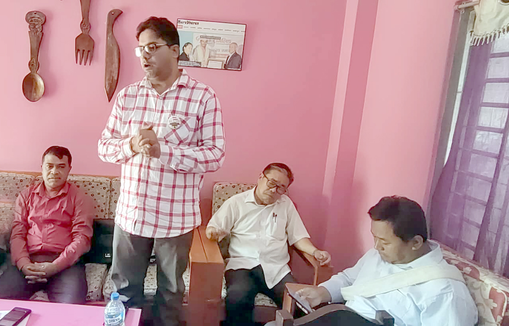 धरानमा एमालेले चुनावी हतकण्डा मच्चाउन थाल्योः कांग्रेस सभापति पोख्रेल