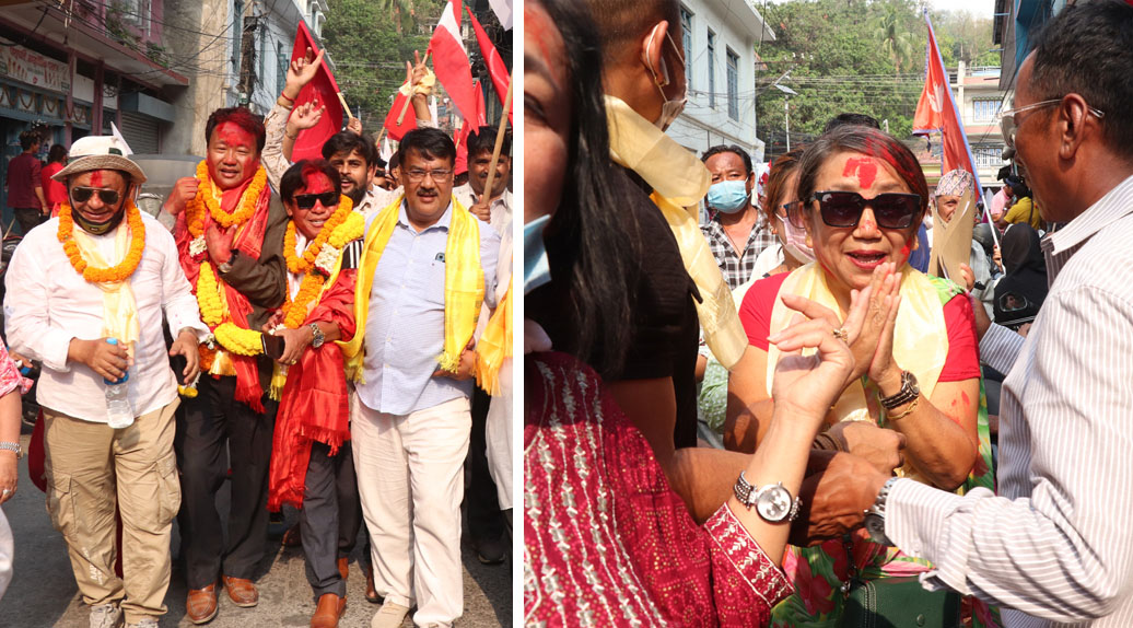 धरानमा गठबन्धनको वडाध्यक्षः कतै गठबन्धन, कतै मैत्रीपूर्ण