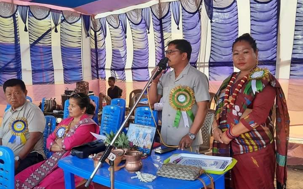 किरात आत्मा पवित्र सेवालुङद्वारा पुराण लगाउने