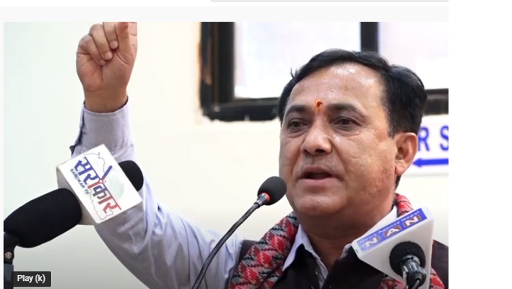 ‘मेयरको मुख होइन रुख हेरेर भोट दिनुहोस्, हामी काकडभिट्टादेखि दार्चुलासम्म बिजुलीबाट चल्ने रेल चलाउँछौं’