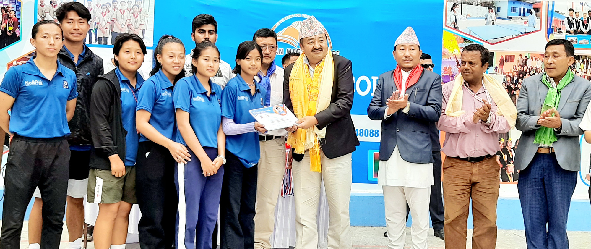 धरान आए मुख्यमन्त्री राई