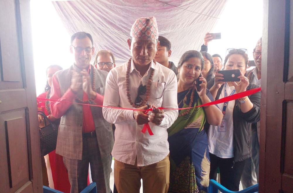 धरानको विष्णुपादुकामा प्रसुति स्वास्थ्य सेवा केन्द्रको भवन निर्माण