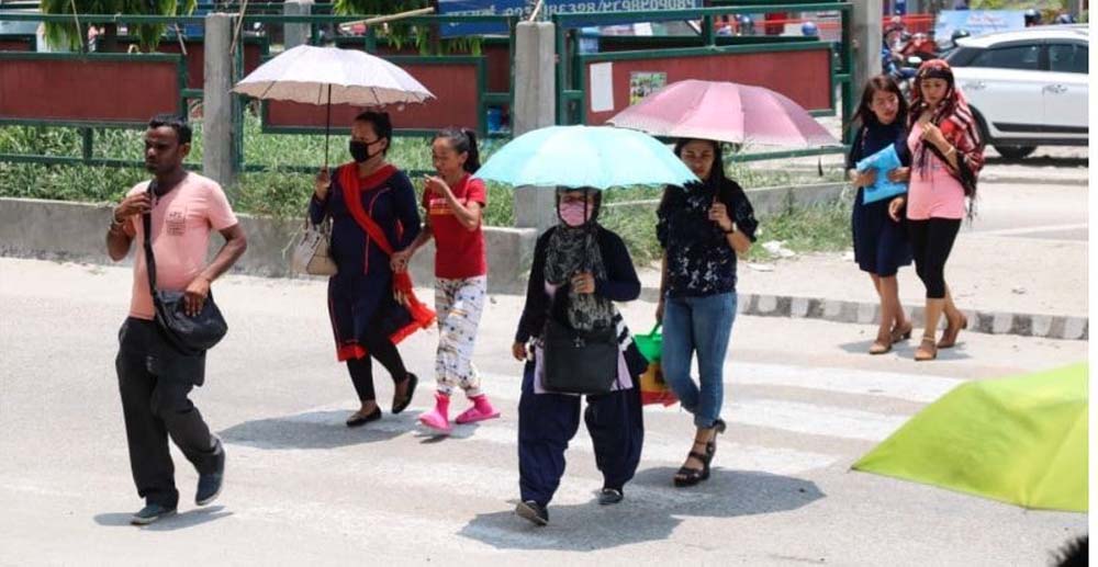 गर्मी बढ्यो, जमीन तात्तियो, ‘लु’ को सम्भावना