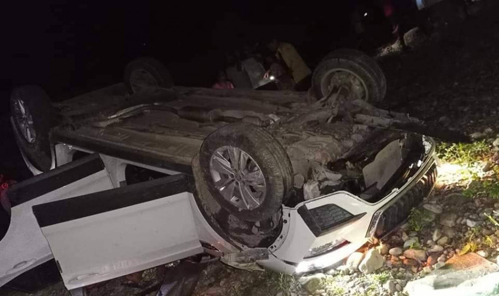 कार दुर्घटनामा एकजनाको ज्यान गयो