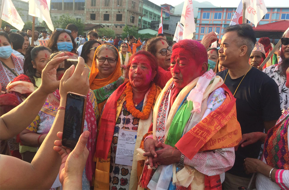 धरान-१२ मा पनि वडाध्यक्ष दोहोरिए, एमालेले नै जीत निकाल्यो