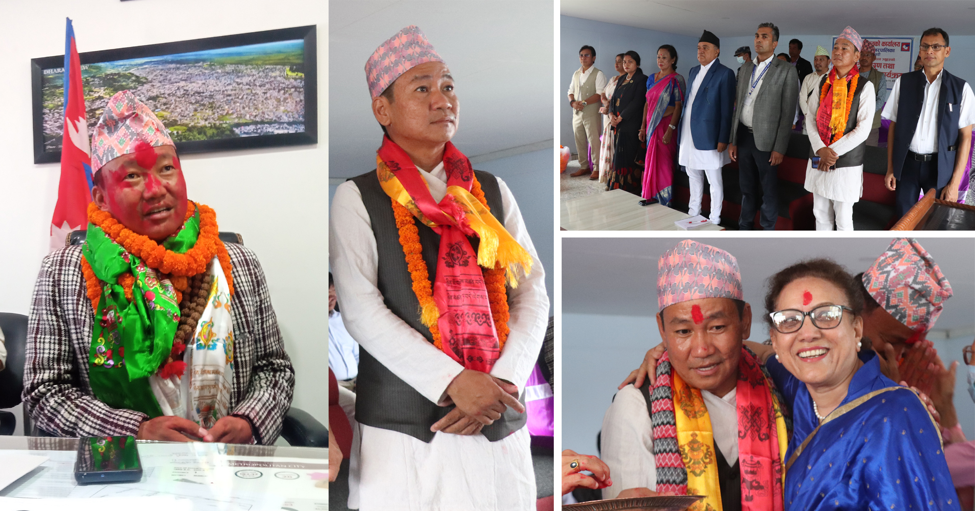 धरानका जनप्रतिनिधिले खाए सपथ