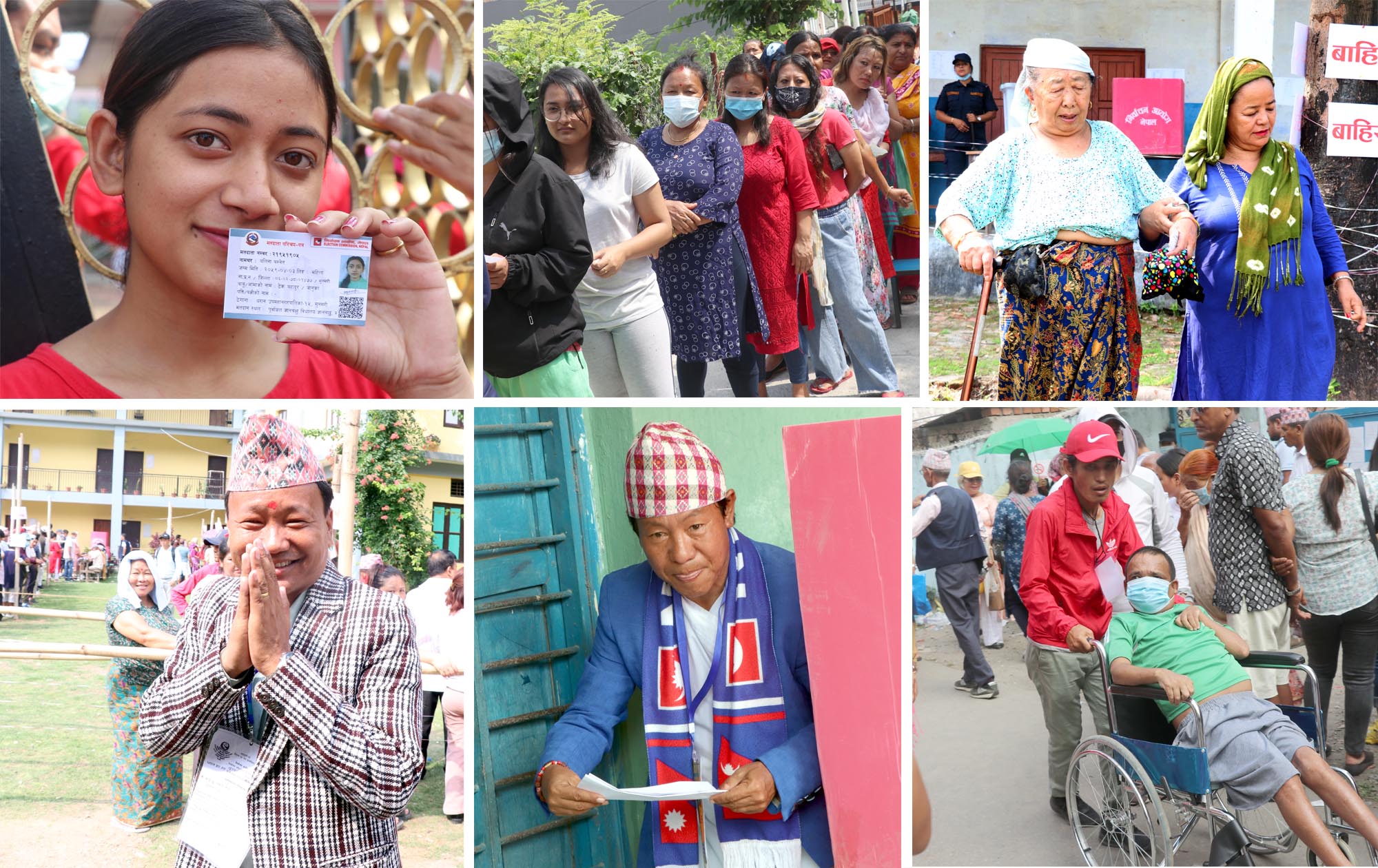 धरानमा शान्तिपूर्ण मतदान