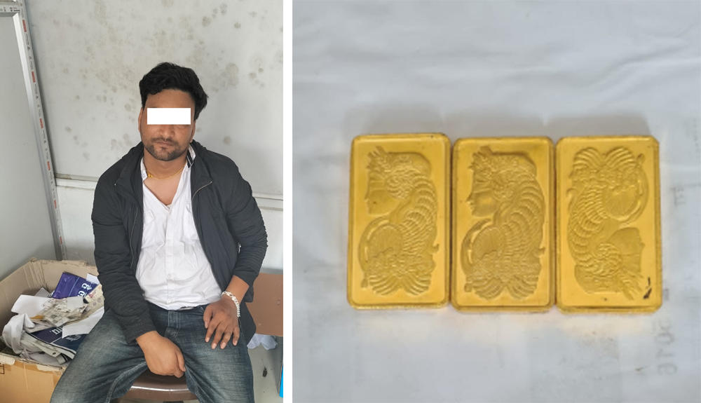 २८ लाख बढीको अवैध सुनसहित एकजना समातिए