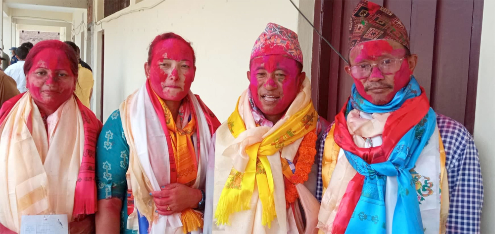 धरान-१९ मा एमालेको प्यानलै विजयी