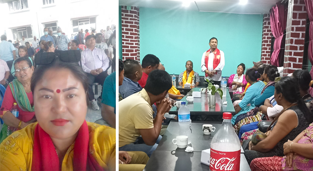 धरानमा चुनावको मुखमा उषा सुब्बाले छाडिन् एमाले
