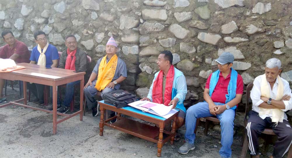 धरानको खत्रीधारा शवदाहस्थल जाने सडकबारे सार्वजनिक सुनुवाइ