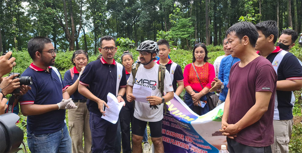धरानको प्राइम भिजन कलेजद्वारा साइकल प्रयोग गर्न प्रोत्साहन