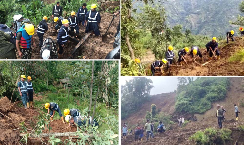 पहिरोमा बेपत्ता बनेका तीनजना मृत फेला, एकजनाको सकुशल उद्दार