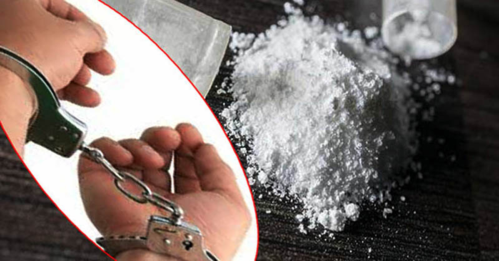 ब्राउन सुगरसहित एकजना समातिए