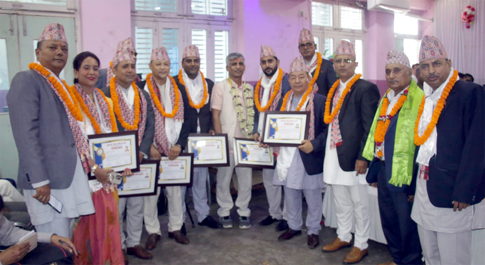 धरानमा सुनसरी उद्योग वाणिज्य संघको पदस्थापन