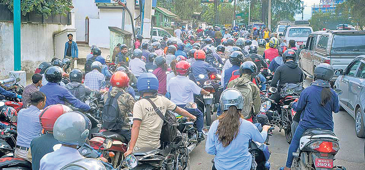 मोटरसाइकलको कर बुझाउनुभएको छैन ? फागुन मसान्तभित्र बुझाए छुट