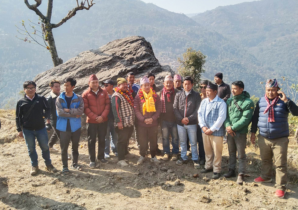 मेयर साम्पाङ खोटाङको साम्पाङ राईको उदगमथलोमा