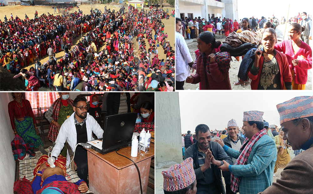 पूर्वका यी सांसद: जो दुर्गमका विपन्न बिरामीको निःशुल्क उपचार गर्न डाक्टर लिएर पुगे