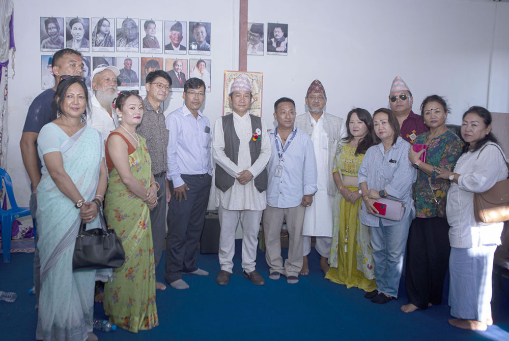 धरान संगीत प्रतिष्ठानको नयाँ कार्यालय भवन उदघाटन, गायक एपी शेर्पाको बिदाइ