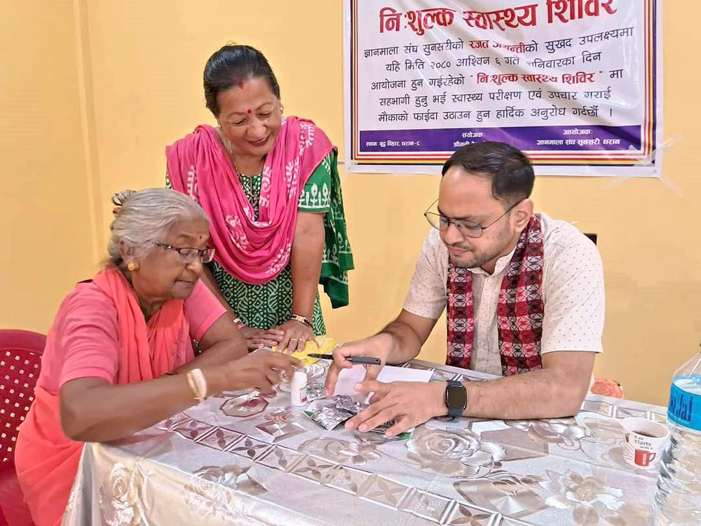 धरानमा पेटसम्बन्धी शिविर, पेटको समस्याबारे बेलैमा सचेत हुनुपर्छः डा. बज्राचार्य