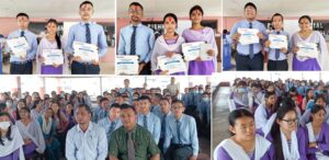 धरानको विष्णु स्कुलमा कक्षा–११ र १२ का छात्रछात्राबीच हाजिरीजवाफ प्रतियोगिता आयोजना
