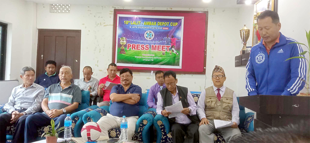 धरानमा डिपो कपको तयारी