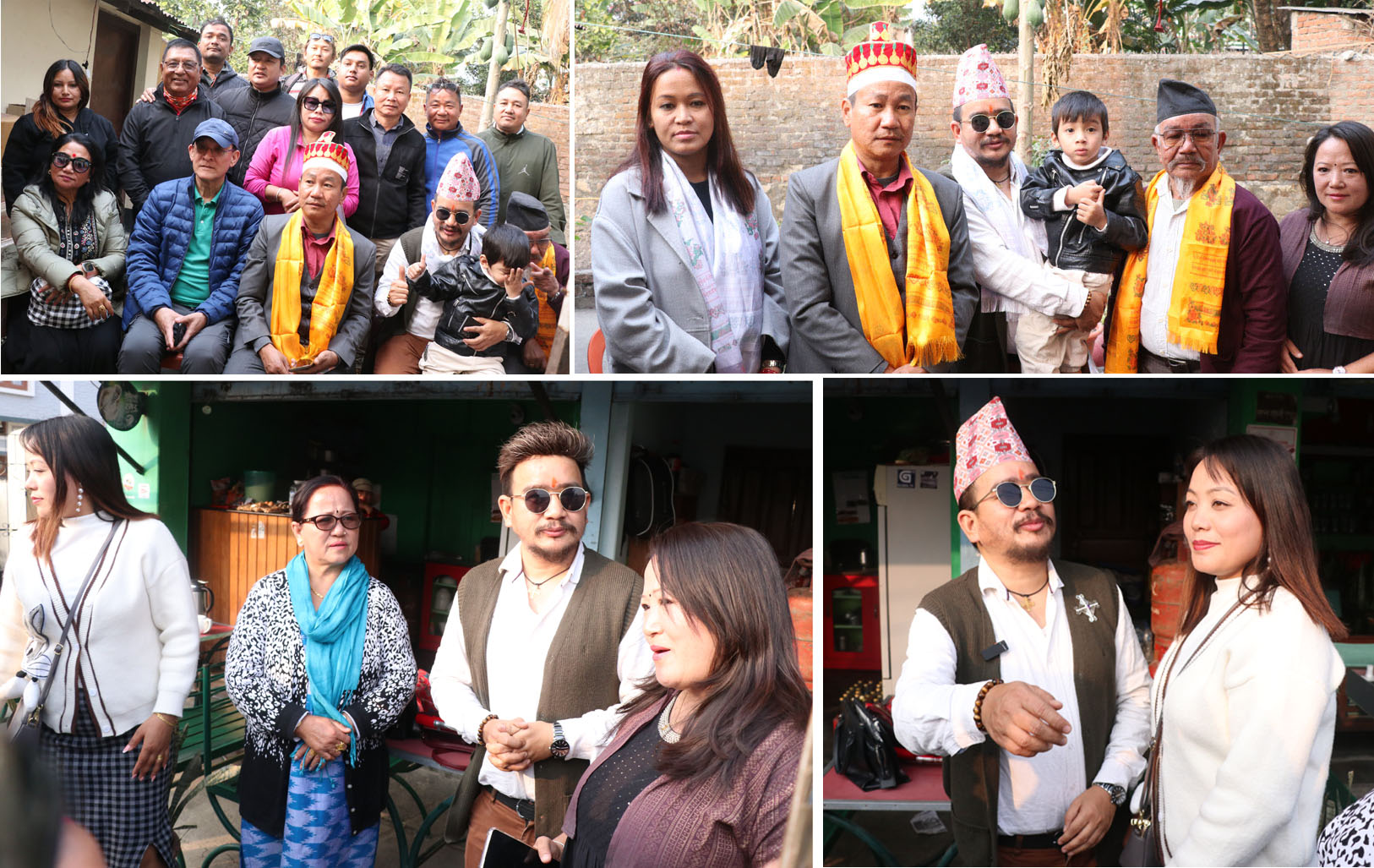 हाँस्य अभिनेता तक्मेबुढा धरानमा, सुम्निमा पारुहाङको प्रतिमा निर्माणका लागि सहयोग