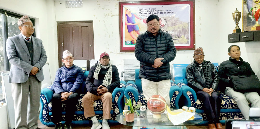 धरानमा डिपो बास्केटबलको तयारी