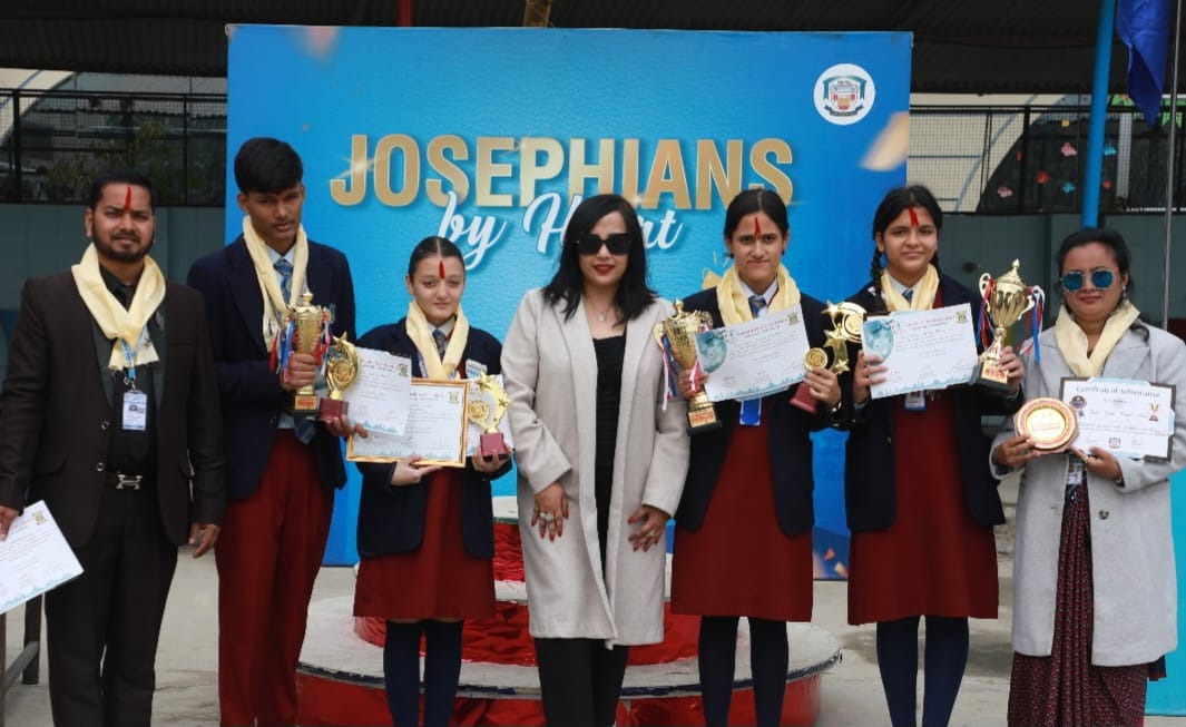 सेन्ट जोसेफका विद्यार्थी चन्द्रमामा बासस्थानको खोजी प्रतियोगितामा प्रथम