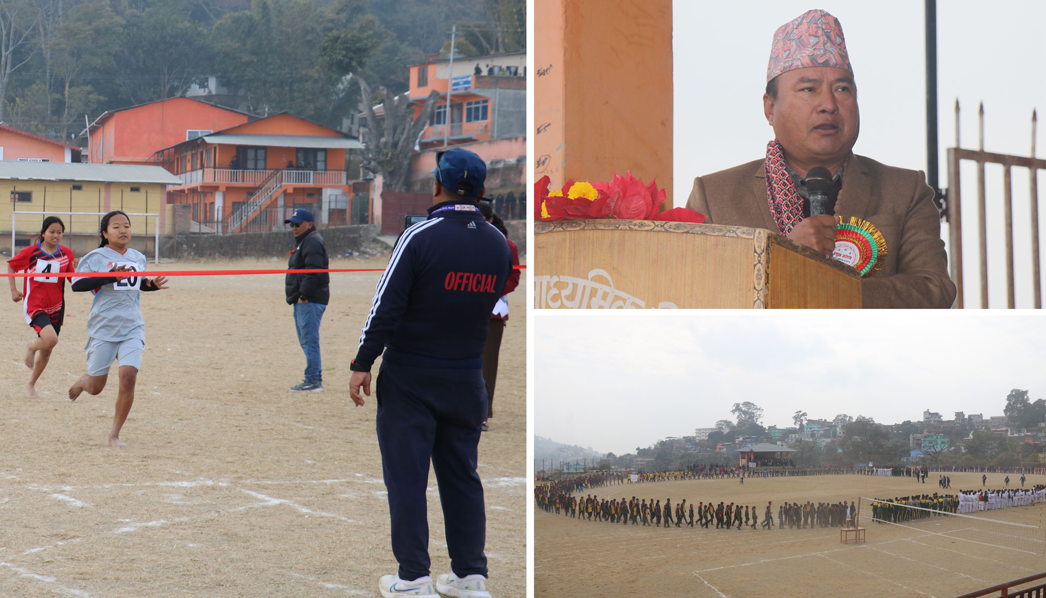 धनकुटामा राष्ट्रपति रनिङ शिल्ड प्रतियोगिता शुरु मेयर तामाङद्वारा उद्घाटन