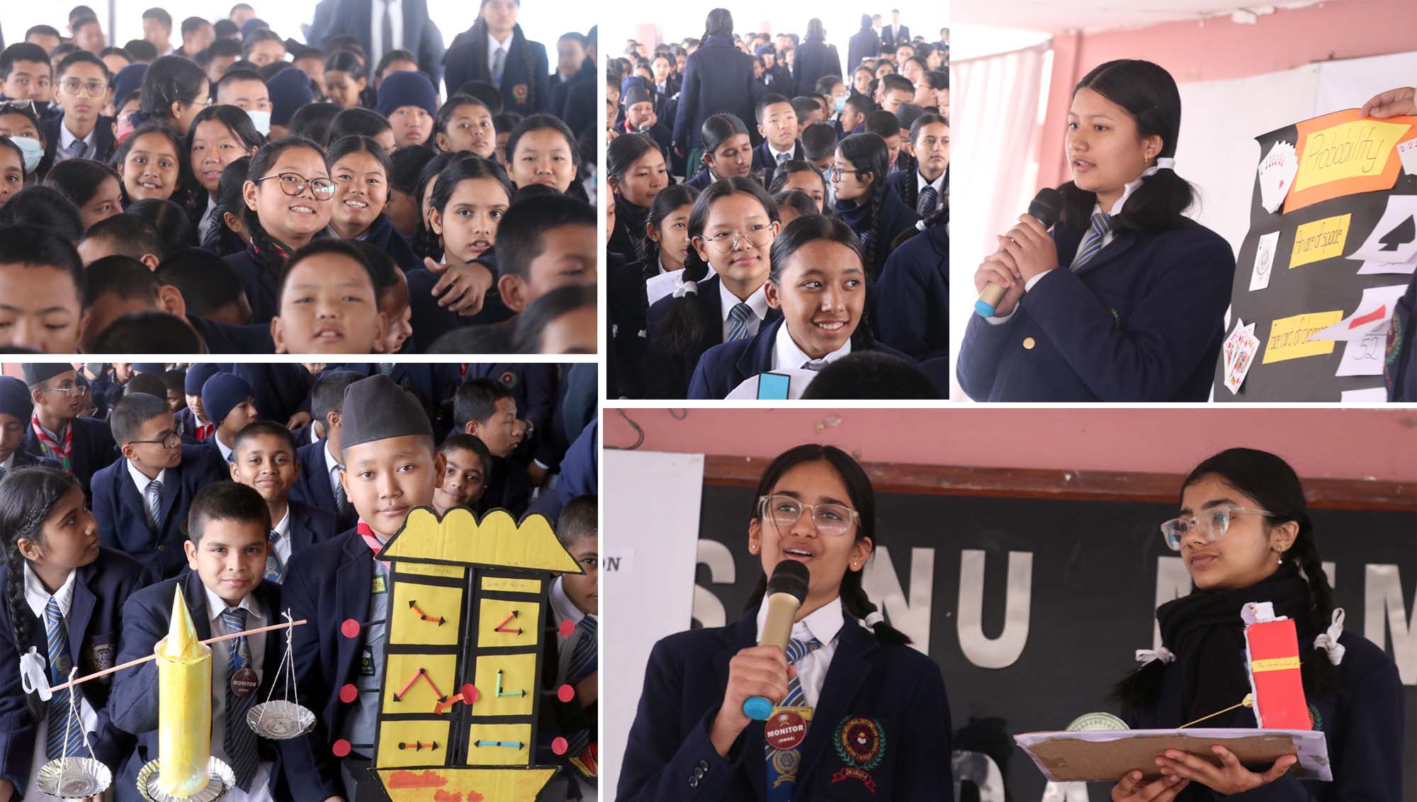 धरानको विष्णु स्कुलका विद्यार्थीले गणित मोडल, प्रोजेक्ट र प्रतिभा प्रस्तुत र प्रदर्शन (४८ तस्वीर र भिडियोसहित)