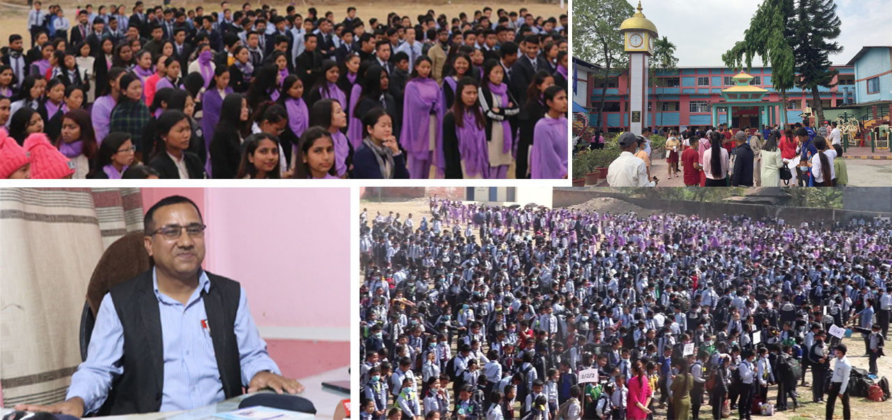 धरानको पब्लिक हाइस्कुलले आर्थिक सहयोगको बहानामा शुल्क अनिवार्य असुल्दै, छात्रवृत्तिका नाममा विद्यार्थी तान्दै