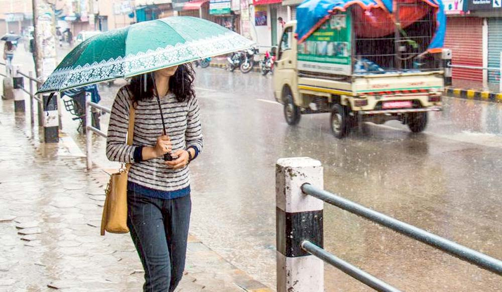 तीनदिन अति भारी वर्षाको सम्भावना