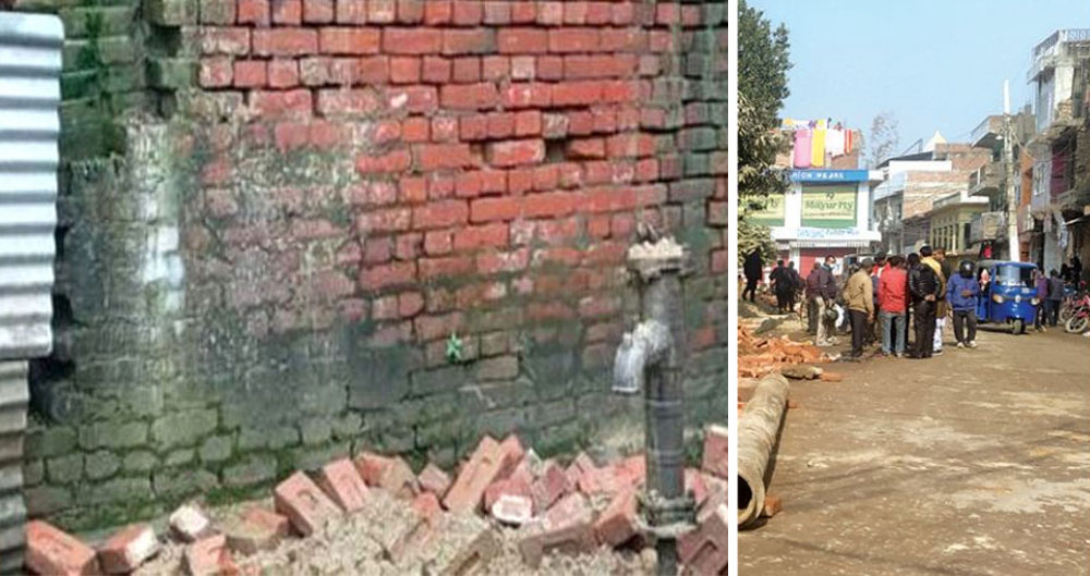 मन्दिरको पर्खाल अचानक झरेर किच्दा मृत्यु
